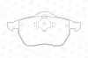 Bremsbelagsatz, Scheibenbremse Vorderachse CHAMPION 571935CH Bild Bremsbelagsatz, Scheibenbremse Vorderachse CHAMPION 571935CH