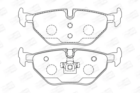 Bremsbelagsatz, Scheibenbremse CHAMPION 571960CH Bild Bremsbelagsatz, Scheibenbremse CHAMPION 571960CH