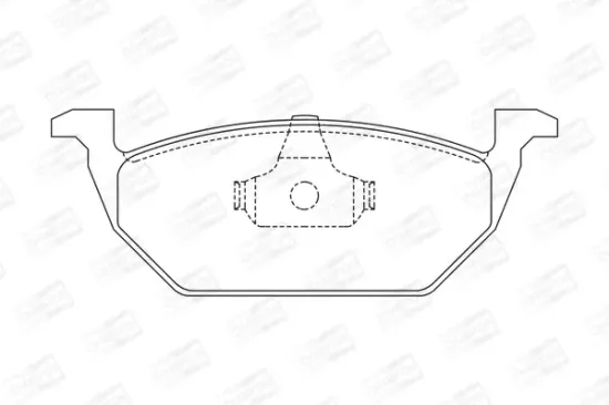 Bremsbelagsatz, Scheibenbremse CHAMPION 571985CH Bild Bremsbelagsatz, Scheibenbremse CHAMPION 571985CH