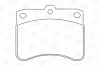 Bremsbelagsatz, Scheibenbremse Vorderachse CHAMPION 572118CH Bild Bremsbelagsatz, Scheibenbremse Vorderachse CHAMPION 572118CH