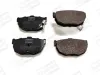 Bremsbelagsatz, Scheibenbremse Hinterachse CHAMPION 572127CH Bild Bremsbelagsatz, Scheibenbremse Hinterachse CHAMPION 572127CH
