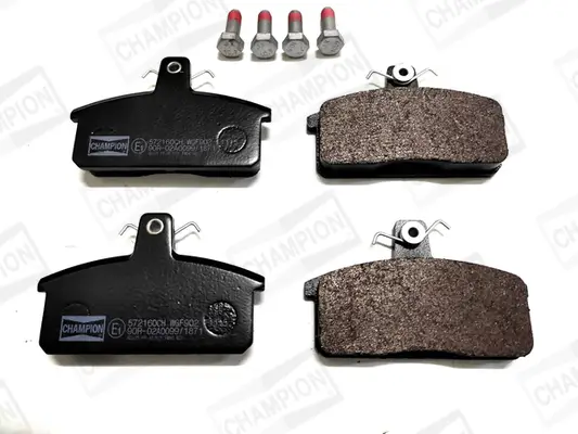 Bremsbelagsatz, Scheibenbremse Vorderachse CHAMPION 572160CH Bild Bremsbelagsatz, Scheibenbremse Vorderachse CHAMPION 572160CH