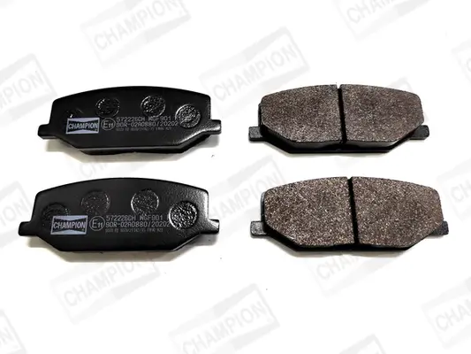 Bremsbelagsatz, Scheibenbremse Vorderachse CHAMPION 572226CH Bild Bremsbelagsatz, Scheibenbremse Vorderachse CHAMPION 572226CH