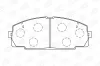 Bremsbelagsatz, Scheibenbremse Vorderachse CHAMPION 572367CH Bild Bremsbelagsatz, Scheibenbremse Vorderachse CHAMPION 572367CH