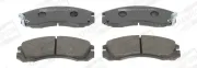 Bremsbelagsatz, Scheibenbremse Vorderachse CHAMPION 572370CH