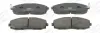 Bremsbelagsatz, Scheibenbremse Vorderachse CHAMPION 572442CH Bild Bremsbelagsatz, Scheibenbremse Vorderachse CHAMPION 572442CH