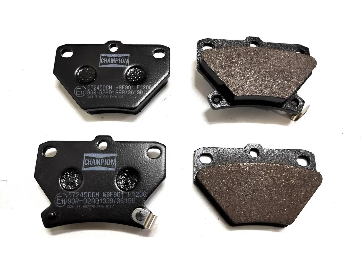 Bremsbelagsatz, Scheibenbremse CHAMPION 572450CH