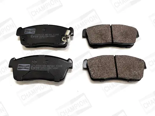 Bremsbelagsatz, Scheibenbremse Vorderachse CHAMPION 572471CH Bild Bremsbelagsatz, Scheibenbremse Vorderachse CHAMPION 572471CH