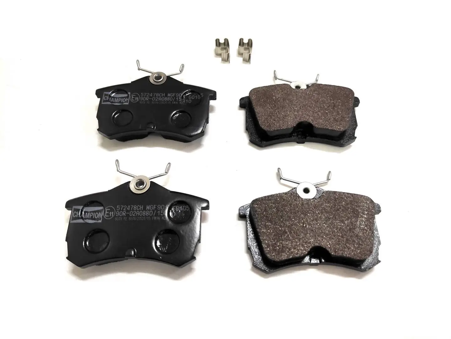 Bremsbelagsatz, Scheibenbremse Hinterachse CHAMPION 572478CH