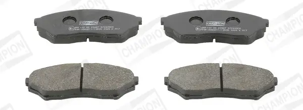 Bremsbelagsatz, Scheibenbremse Vorderachse CHAMPION 572499CH