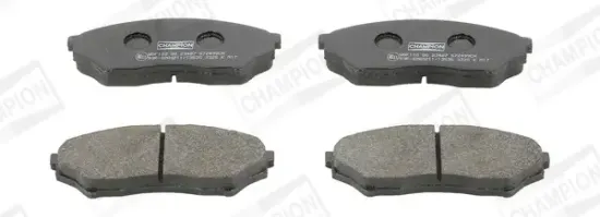 Bremsbelagsatz, Scheibenbremse Vorderachse CHAMPION 572499CH Bild Bremsbelagsatz, Scheibenbremse Vorderachse CHAMPION 572499CH