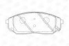 Bremsbelagsatz, Scheibenbremse Vorderachse CHAMPION 572511CH Bild Bremsbelagsatz, Scheibenbremse Vorderachse CHAMPION 572511CH