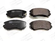 Bremsbelagsatz, Scheibenbremse Vorderachse CHAMPION 572514CH