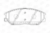Bremsbelagsatz, Scheibenbremse Vorderachse CHAMPION 572518CH Bild Bremsbelagsatz, Scheibenbremse Vorderachse CHAMPION 572518CH