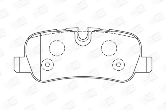 Bremsbelagsatz, Scheibenbremse CHAMPION 572522CH Bild Bremsbelagsatz, Scheibenbremse CHAMPION 572522CH