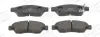 Bremsbelagsatz, Scheibenbremse Vorderachse CHAMPION 572545CH Bild Bremsbelagsatz, Scheibenbremse Vorderachse CHAMPION 572545CH