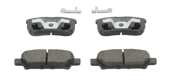 Bremsbelagsatz, Scheibenbremse Hinterachse CHAMPION 572547CH Bild Bremsbelagsatz, Scheibenbremse Hinterachse CHAMPION 572547CH