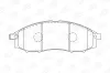 Bremsbelagsatz, Scheibenbremse Vorderachse CHAMPION 572551CH Bild Bremsbelagsatz, Scheibenbremse Vorderachse CHAMPION 572551CH