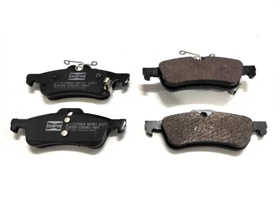 Bremsbelagsatz, Scheibenbremse Hinterachse CHAMPION 572588CH Bild Bremsbelagsatz, Scheibenbremse Hinterachse CHAMPION 572588CH