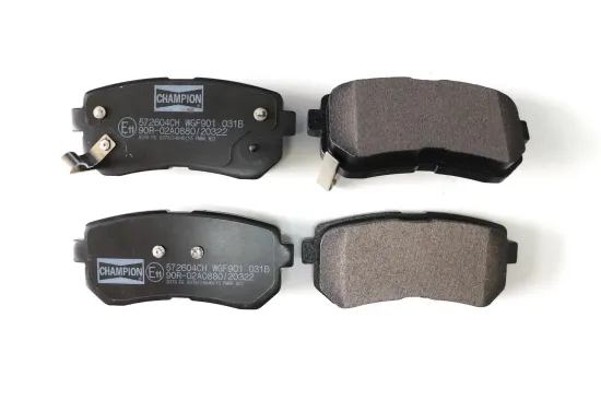 Bremsbelagsatz, Scheibenbremse Hinterachse CHAMPION 572604CH Bild Bremsbelagsatz, Scheibenbremse Hinterachse CHAMPION 572604CH