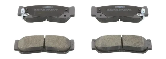 Bremsbelagsatz, Scheibenbremse Hinterachse CHAMPION 572608CH Bild Bremsbelagsatz, Scheibenbremse Hinterachse CHAMPION 572608CH