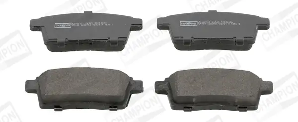 Bremsbelagsatz, Scheibenbremse Hinterachse CHAMPION 572644CH