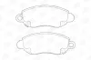Bremsbelagsatz, Scheibenbremse Vorderachse CHAMPION 573015CH Bild Bremsbelagsatz, Scheibenbremse Vorderachse CHAMPION 573015CH