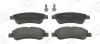 Bremsbelagsatz, Scheibenbremse CHAMPION 573030CH Bild Bremsbelagsatz, Scheibenbremse CHAMPION 573030CH