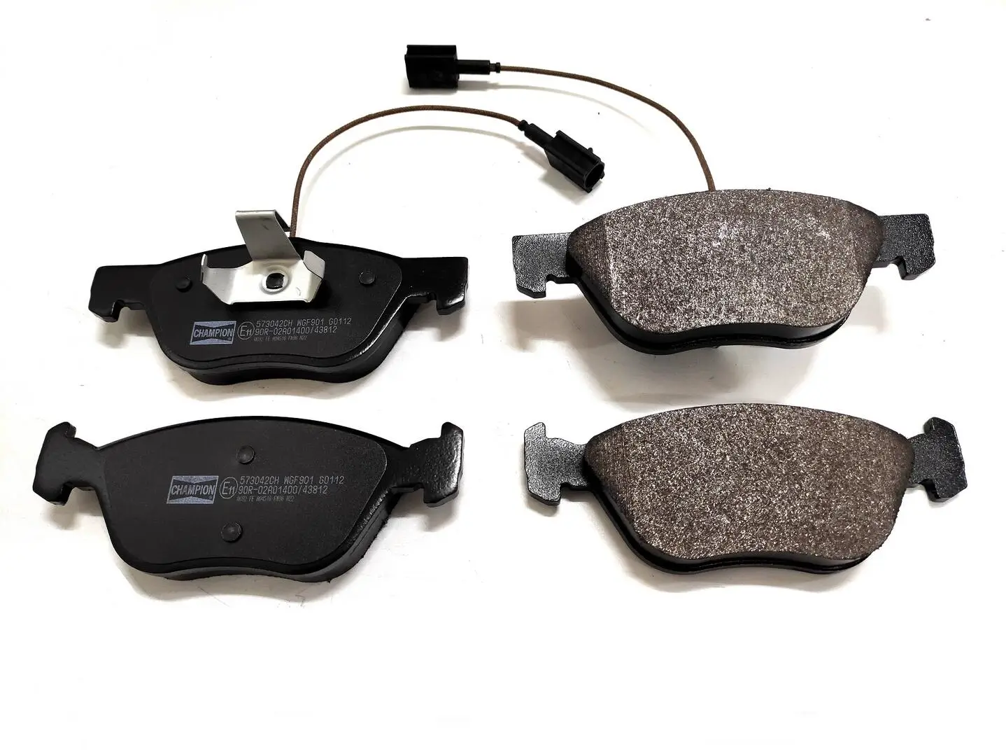 Bremsbelagsatz, Scheibenbremse CHAMPION 573042CH