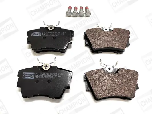 Bremsbelagsatz, Scheibenbremse Hinterachse CHAMPION 573059CH