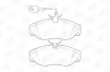 Bremsbelagsatz, Scheibenbremse Vorderachse CHAMPION 573060CH Bild Bremsbelagsatz, Scheibenbremse Vorderachse CHAMPION 573060CH