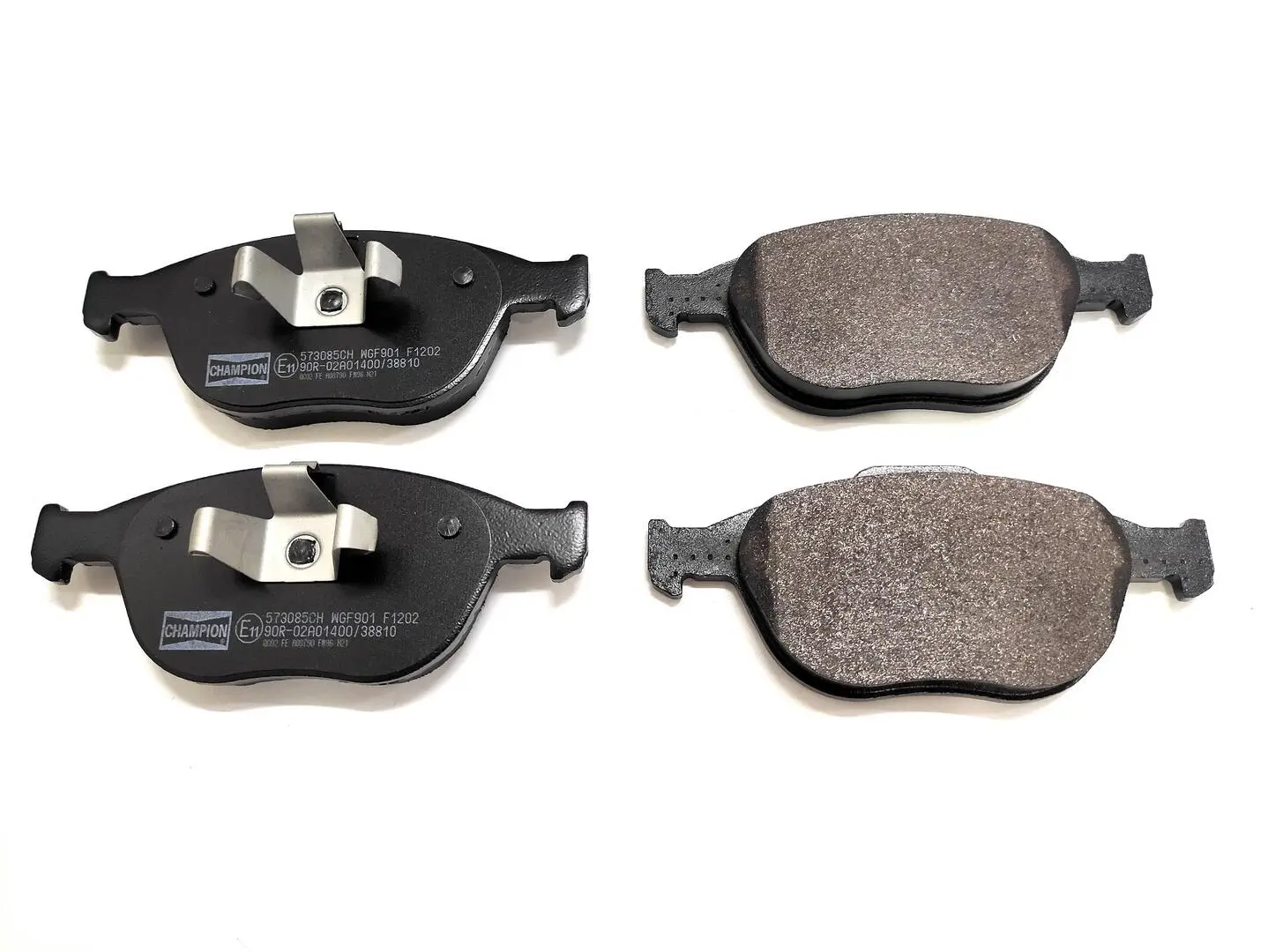Bremsbelagsatz, Scheibenbremse Vorderachse CHAMPION 573085CH