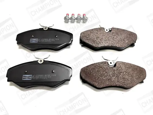 Bremsbelagsatz, Scheibenbremse Vorderachse CHAMPION 573099CH Bild Bremsbelagsatz, Scheibenbremse Vorderachse CHAMPION 573099CH