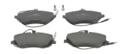Bremsbelagsatz, Scheibenbremse Vorderachse CHAMPION 573131CH