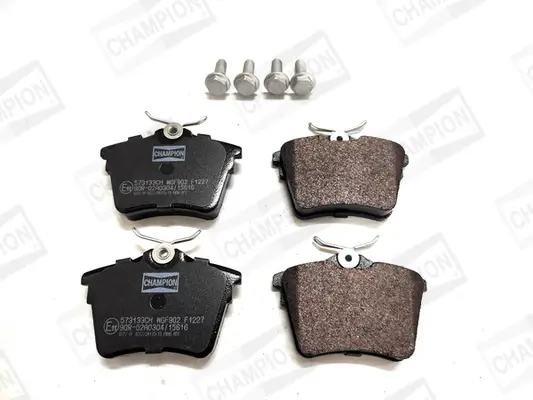 Bremsbelagsatz, Scheibenbremse Hinterachse CHAMPION 573133CH Bild Bremsbelagsatz, Scheibenbremse Hinterachse CHAMPION 573133CH