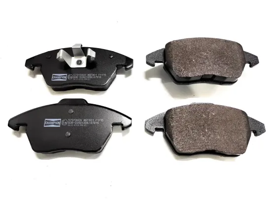 Bremsbelagsatz, Scheibenbremse Vorderachse CHAMPION 573134CH Bild Bremsbelagsatz, Scheibenbremse Vorderachse CHAMPION 573134CH