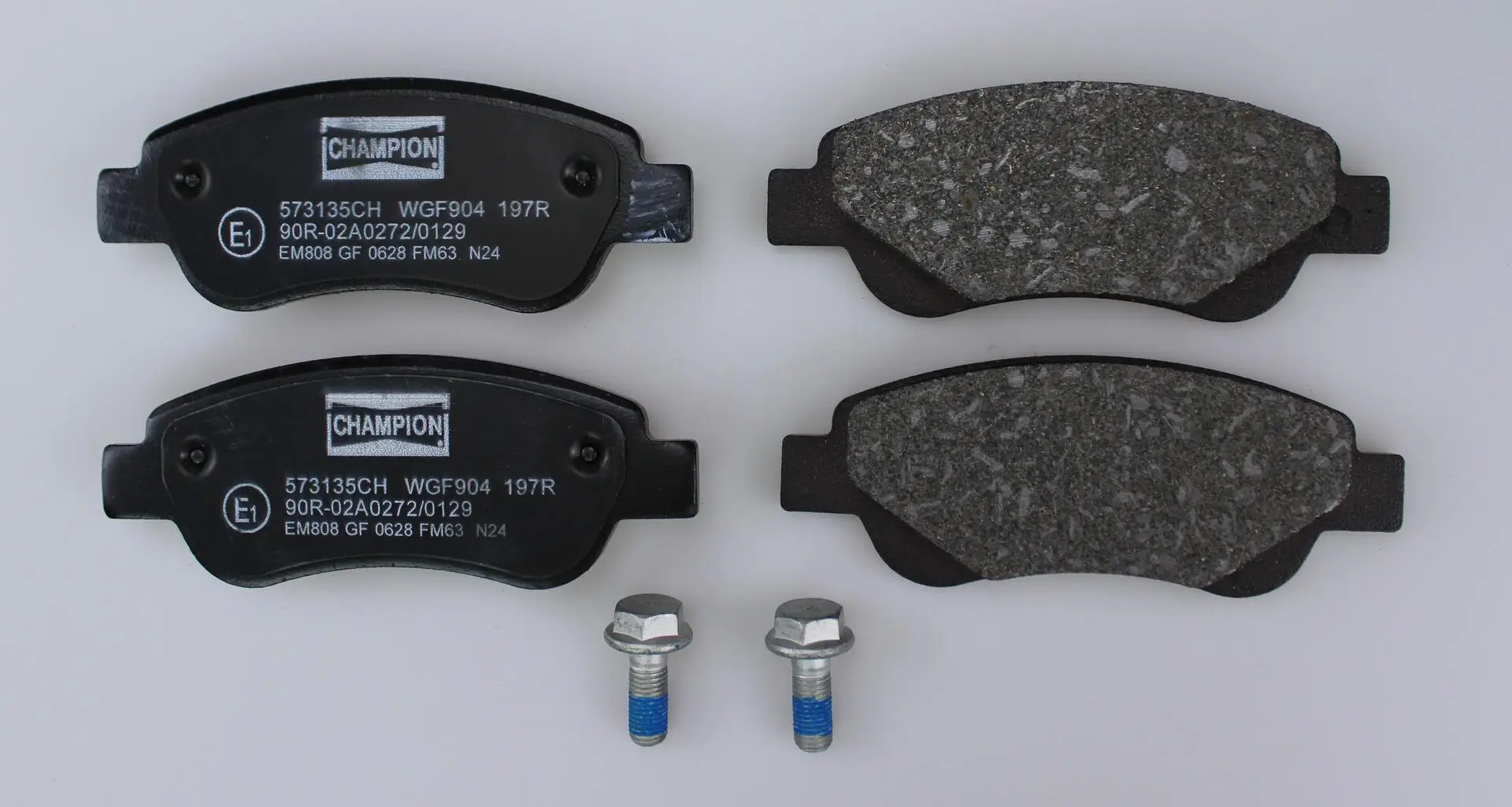 Bremsbelagsatz, Scheibenbremse CHAMPION 573135CH