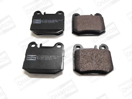 Bremsbelagsatz, Scheibenbremse Hinterachse CHAMPION 573147CH