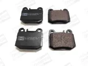 Bremsbelagsatz, Scheibenbremse Hinterachse CHAMPION 573147CH