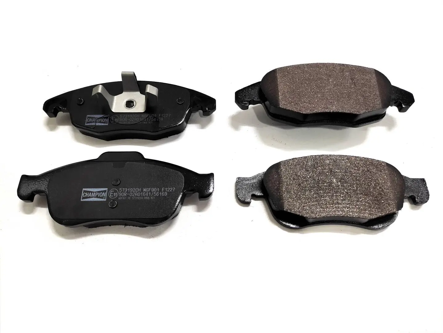 Bremsbelagsatz, Scheibenbremse CHAMPION 573192CH