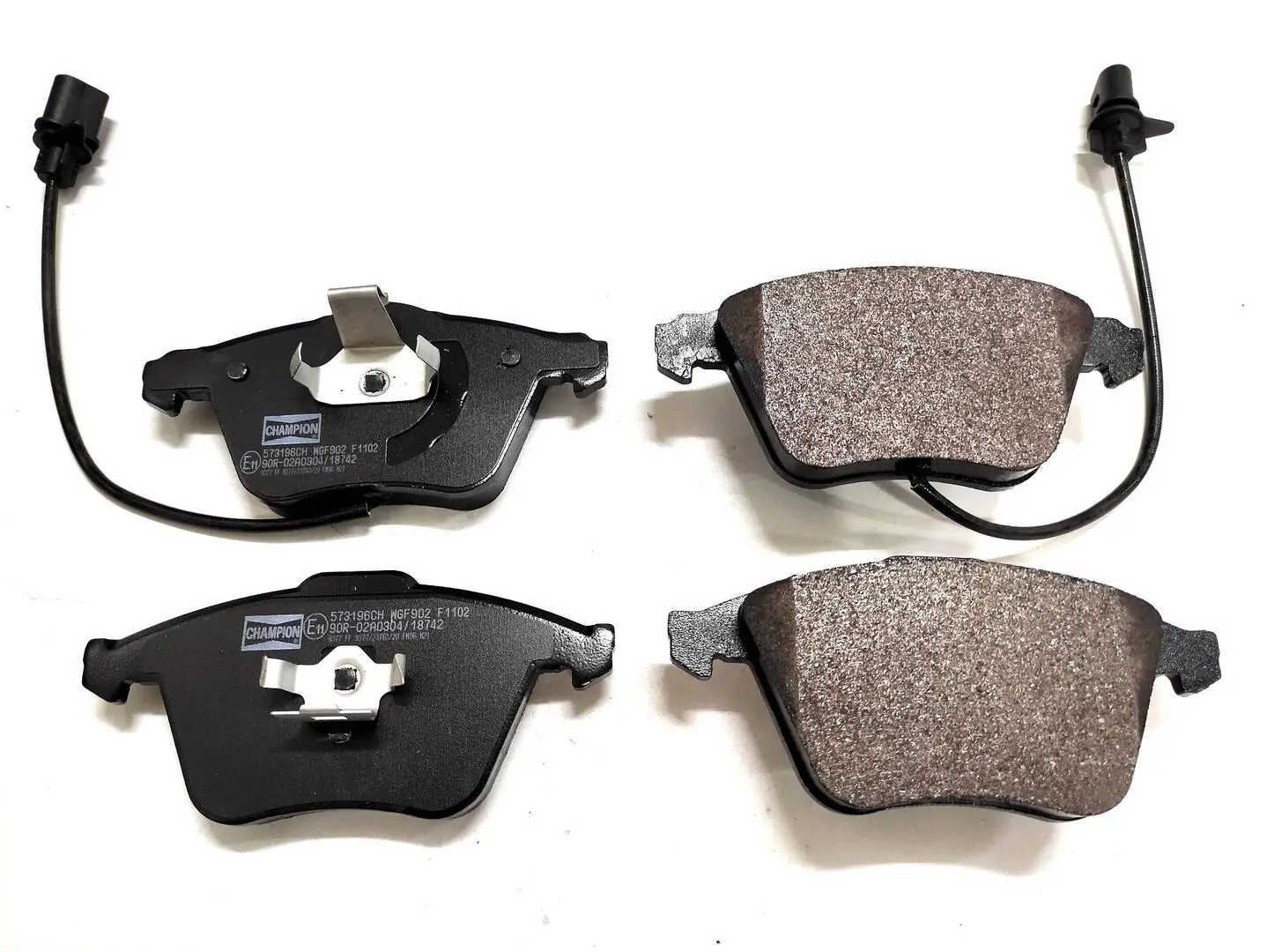 Bremsbelagsatz, Scheibenbremse CHAMPION 573196CH