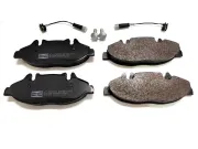 Bremsbelagsatz, Scheibenbremse Vorderachse CHAMPION 573221CH