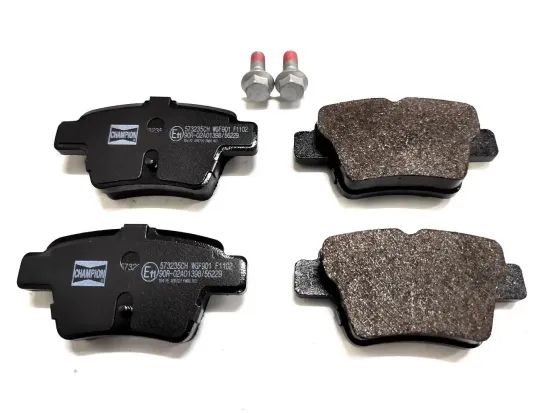 Bremsbelagsatz, Scheibenbremse Hinterachse CHAMPION 573235CH Bild Bremsbelagsatz, Scheibenbremse Hinterachse CHAMPION 573235CH
