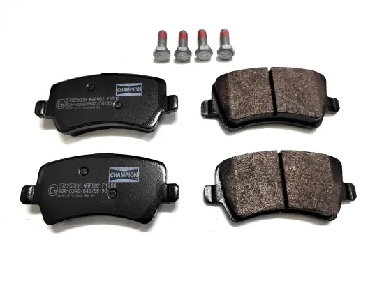 Bremsbelagsatz, Scheibenbremse Hinterachse CHAMPION 573250CH Bild Bremsbelagsatz, Scheibenbremse Hinterachse CHAMPION 573250CH