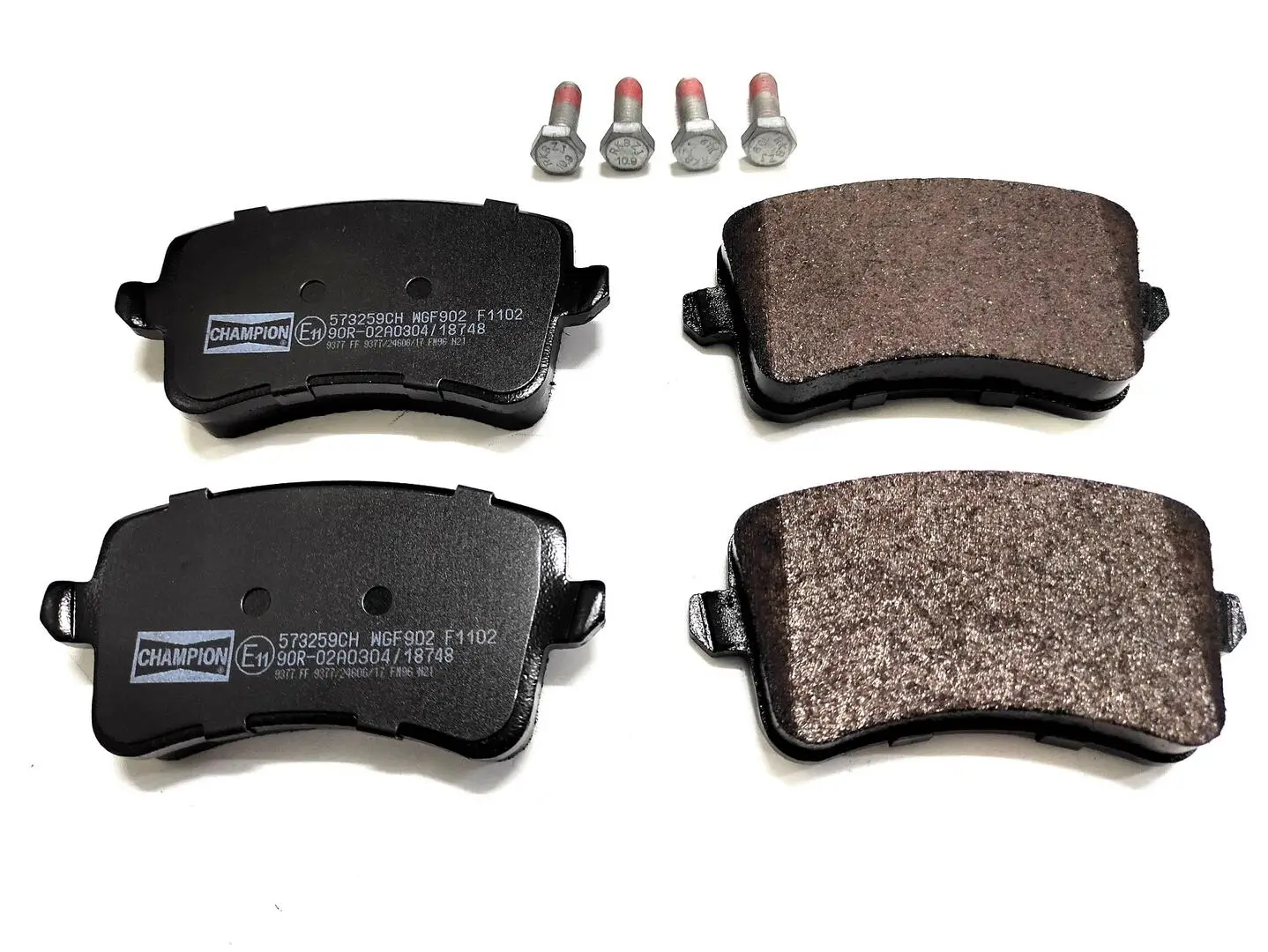 Bremsbelagsatz, Scheibenbremse CHAMPION 573259CH