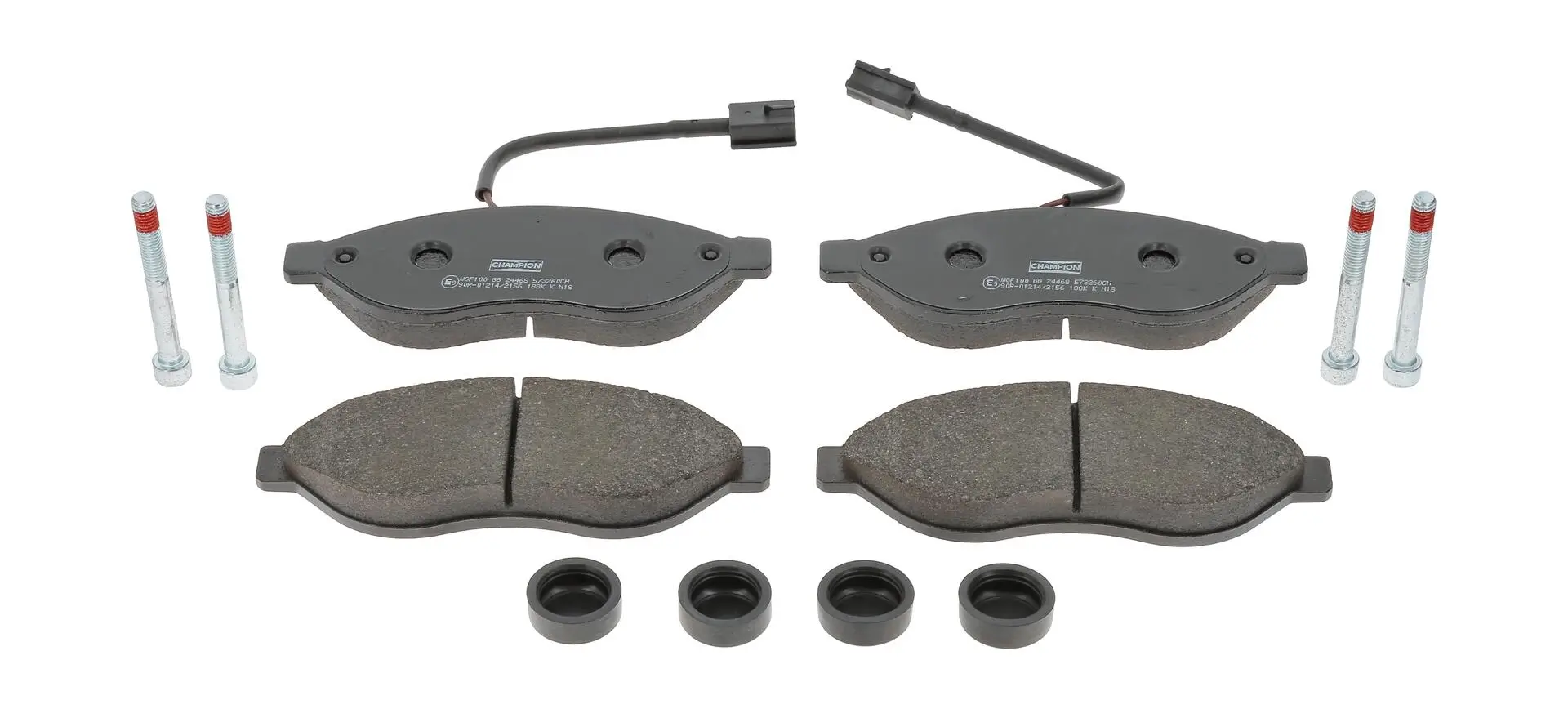 Bremsbelagsatz, Scheibenbremse CHAMPION 573260CH