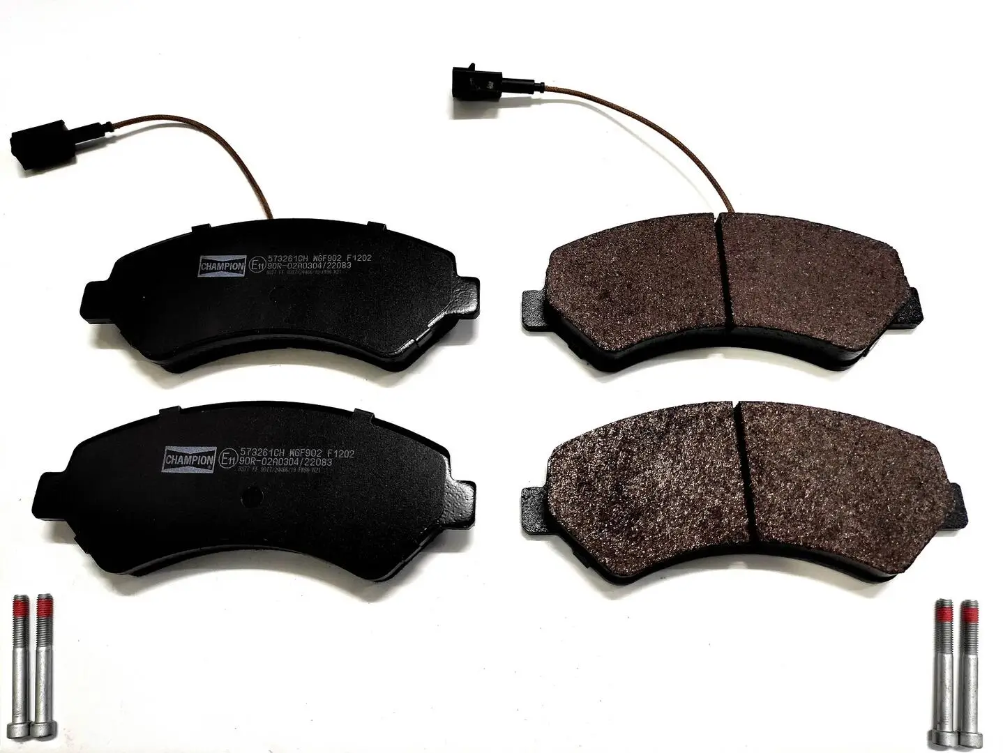 Bremsbelagsatz, Scheibenbremse CHAMPION 573261CH