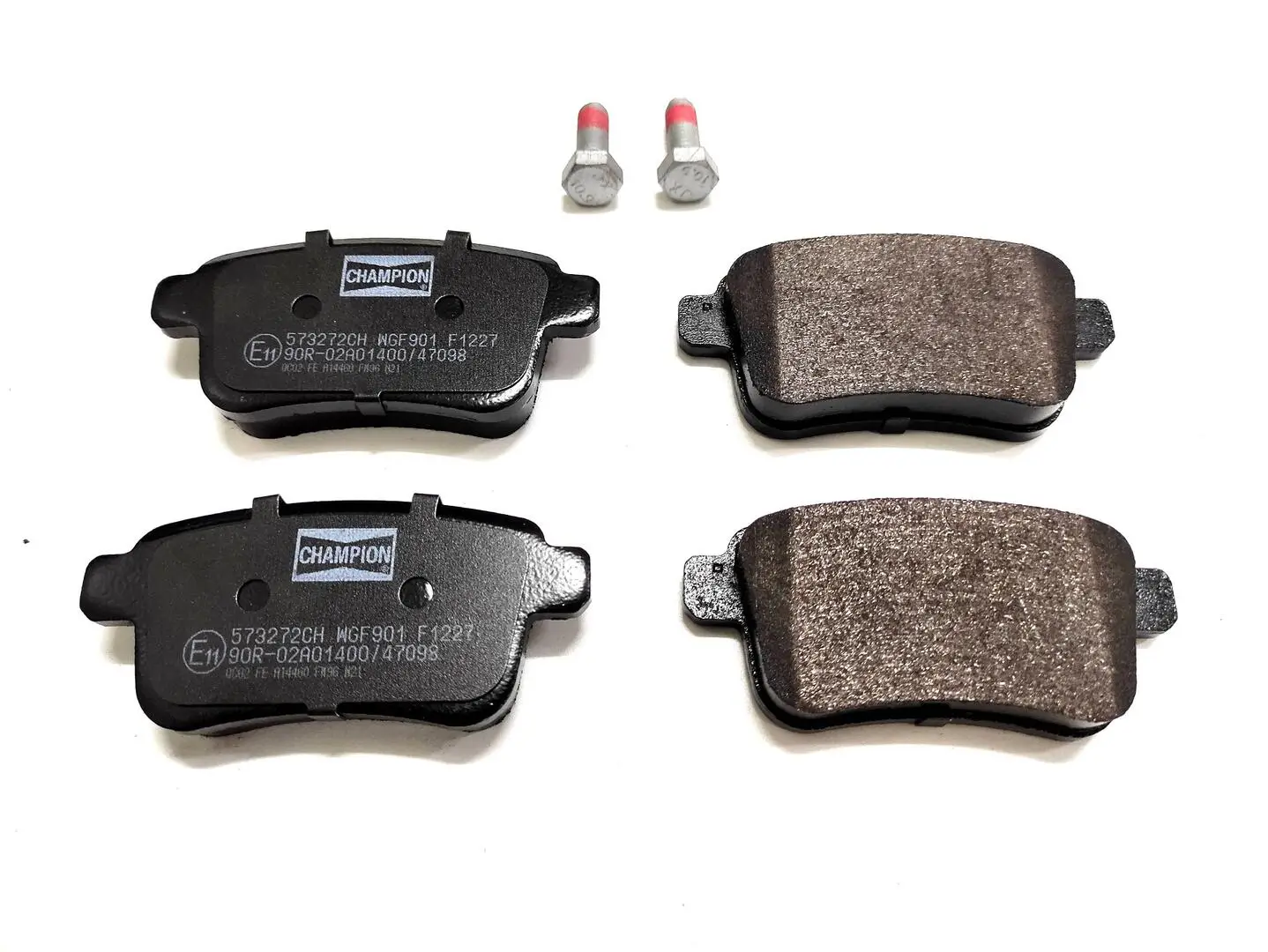 Bremsbelagsatz, Scheibenbremse CHAMPION 573272CH