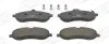 Bremsbelagsatz, Scheibenbremse Vorderachse CHAMPION 573280CH