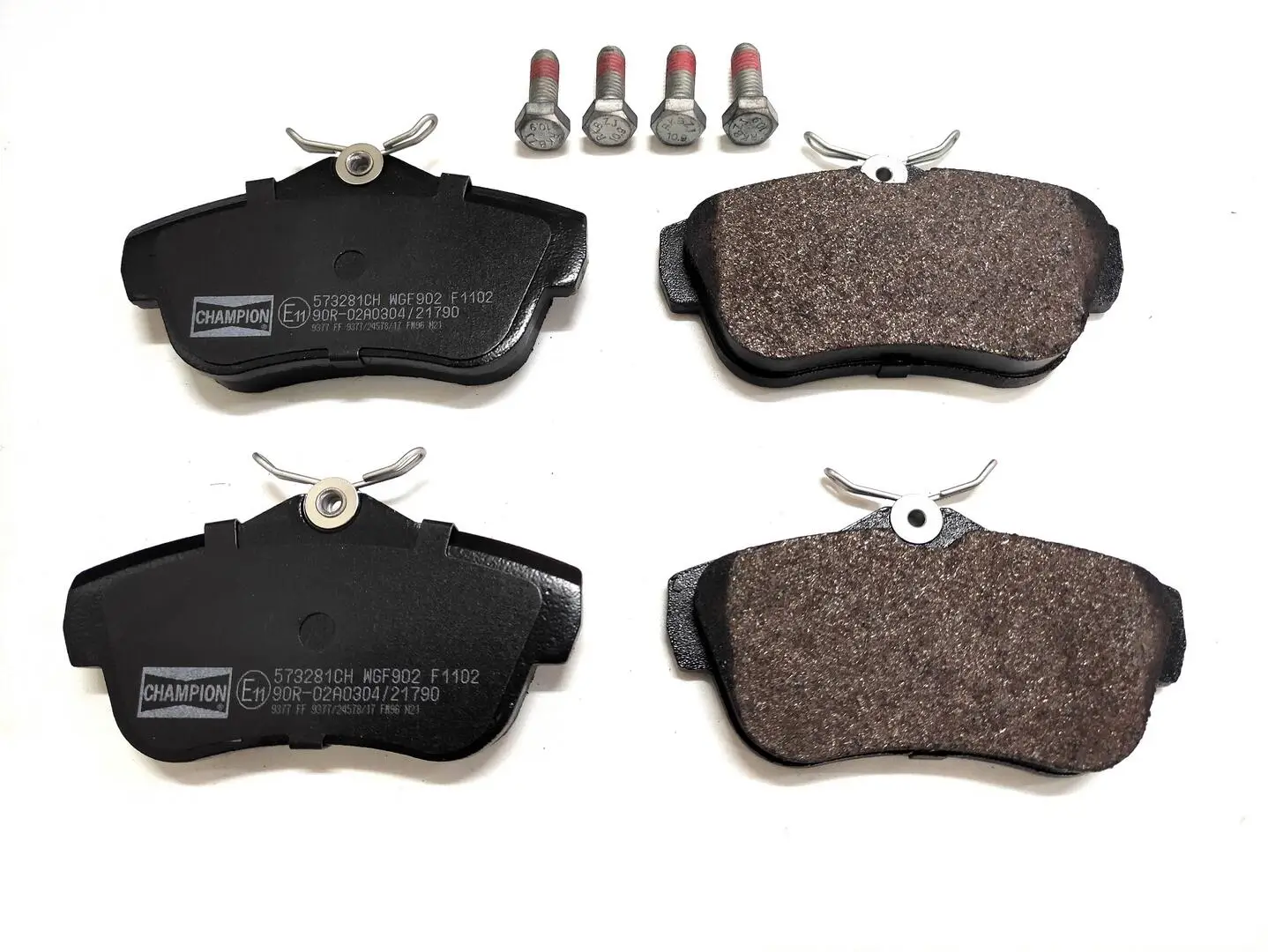 Bremsbelagsatz, Scheibenbremse CHAMPION 573281CH